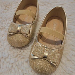 "Merence: eternal classic" Toddler Gold Shoes